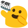 blobby-musical_keyboard emoji