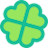 clover emoji