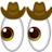 cowboy-eyes emoji