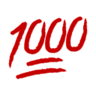 1000 emoji