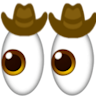 cowboy-eyes emoji