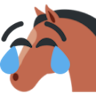 horse-laughing emoji
