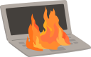 laptopfire emoji